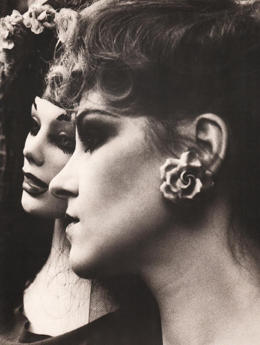 IRINA IONESCO - Maroussia: Artist: IRINA IONESCO Print Title: Maroussia Medium: Large Sepia-toned Lithograph Printing Date: 1974 Printed: France Image Size: 11.5 X 15.5 inches Irina Ionesco is a French photographer born in Pari