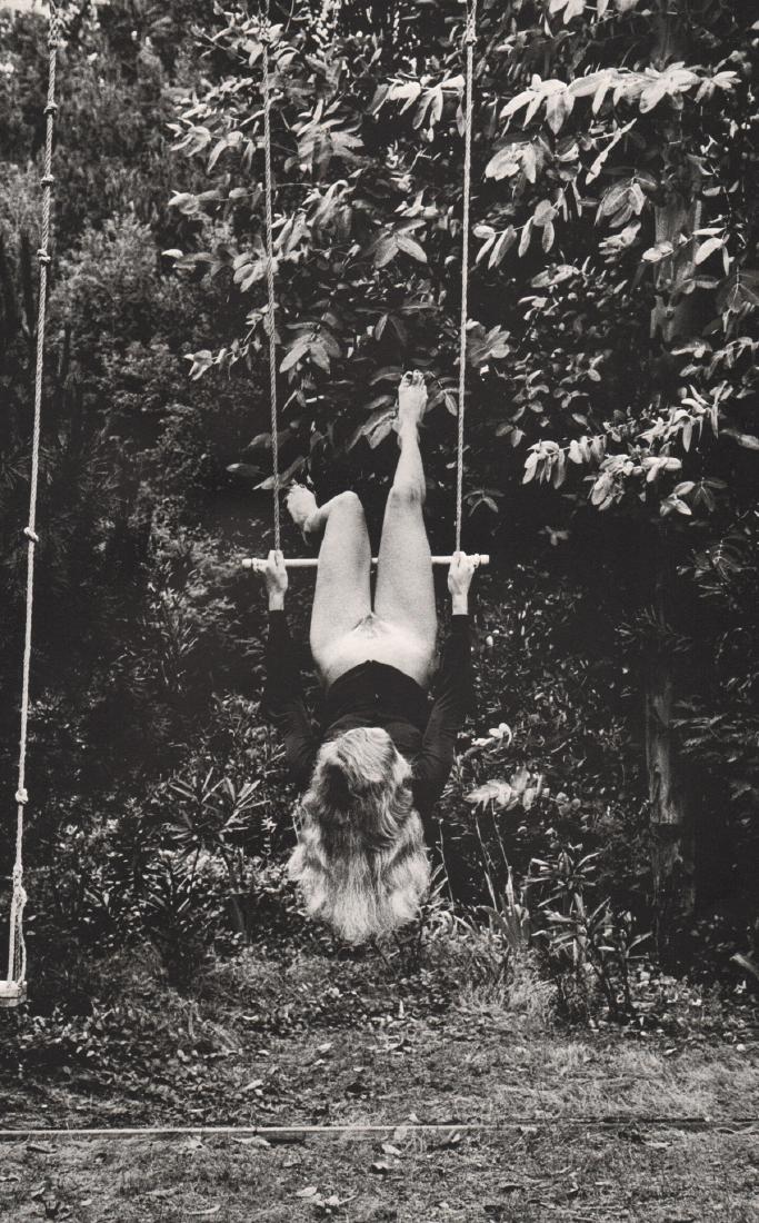 HELMUT NEWTON - Croix-Velmar 1976: Artist: HELMUT NEWTON Print Title: Croix-Velmar Medium: Photo-Lithograph Printing Date: 1979 Printed: USA Image size: 9 x 14 inches Helmut Newton (1920-2004) was a German-Australian photographer. He w