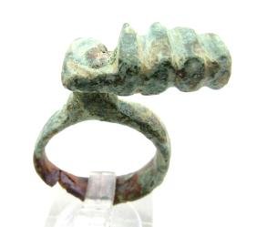 Ancient Roman key ring (1 of 4)