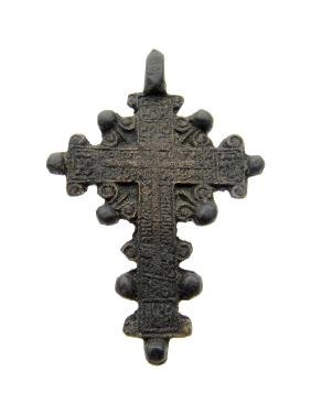 Late/post Medievaldecorated cross pendant (1 of 3)