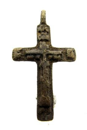 Late/post Medievaldecorated cross pendant (1 of 3)