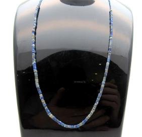 Ancient Roman lapis lazuli beaded necklace (1 of 3)