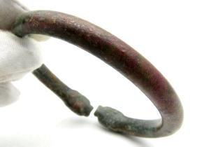 Medieval Viking Bracelet Depicting the Dragon Fafnir (1 of 4)