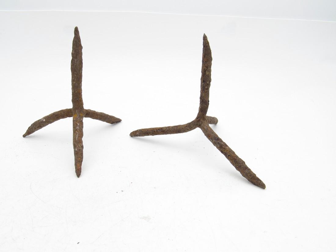 Ancient Roman iron spikes against calvary (1 of 3)