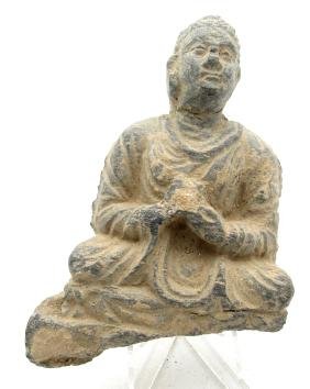 Rare Gandhara statue of Buddha (1 of 4)