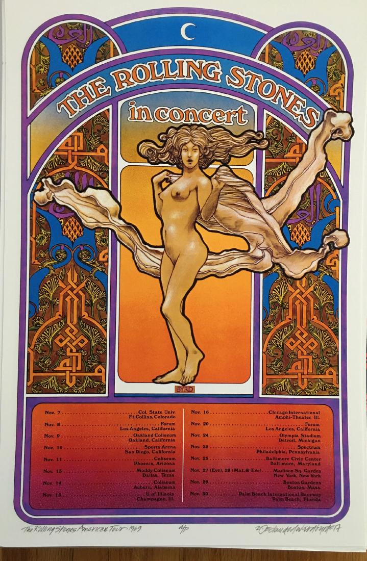 DAVID BYRD - Rolling Stones Altamont Concert - Signed (1 of 1)