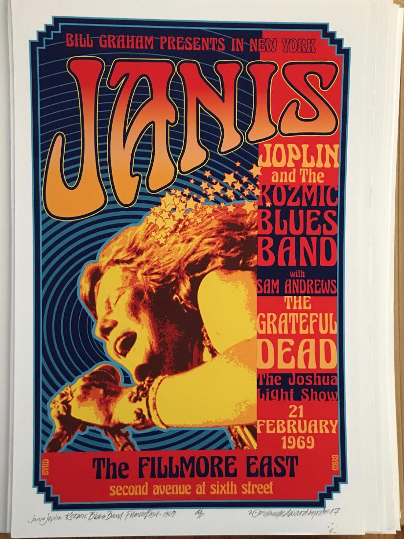 DAVID BYRD - Janis Joplin and the Kozmic Blues Band - (1 of 1)