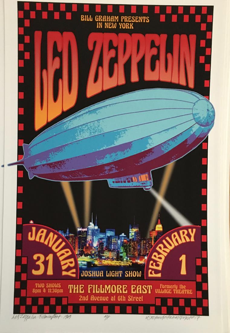 DAVID BYRD - Led Zeppelin - Signed Artists Proof (1 of 1)