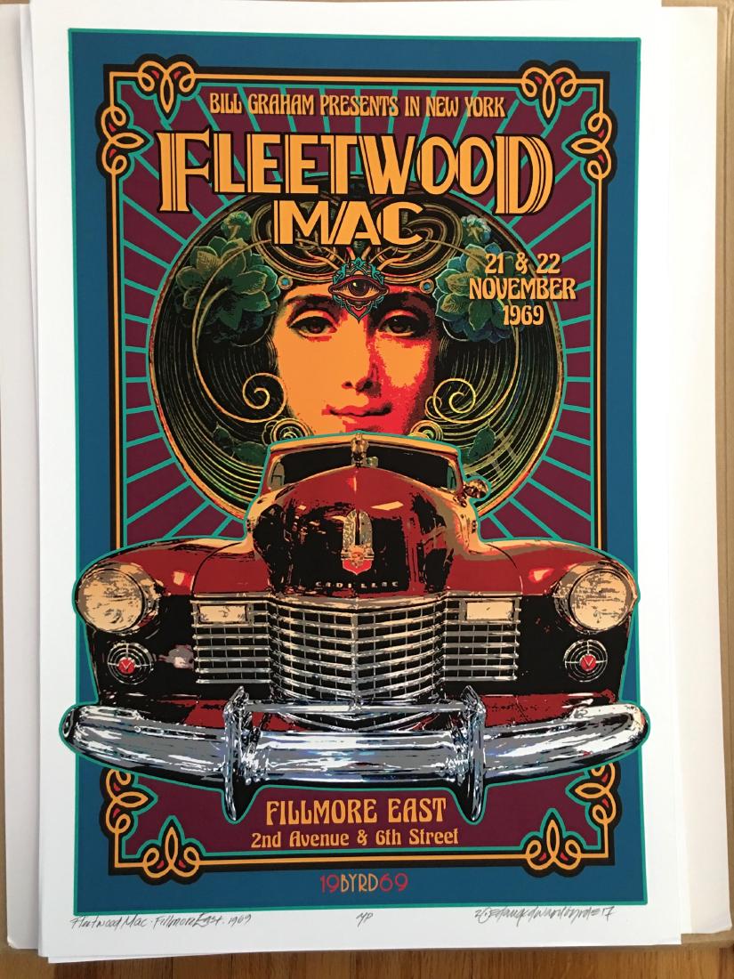DAVID BYRD - Fleetwood Mac - Signed Artists Proof (1 of 1)