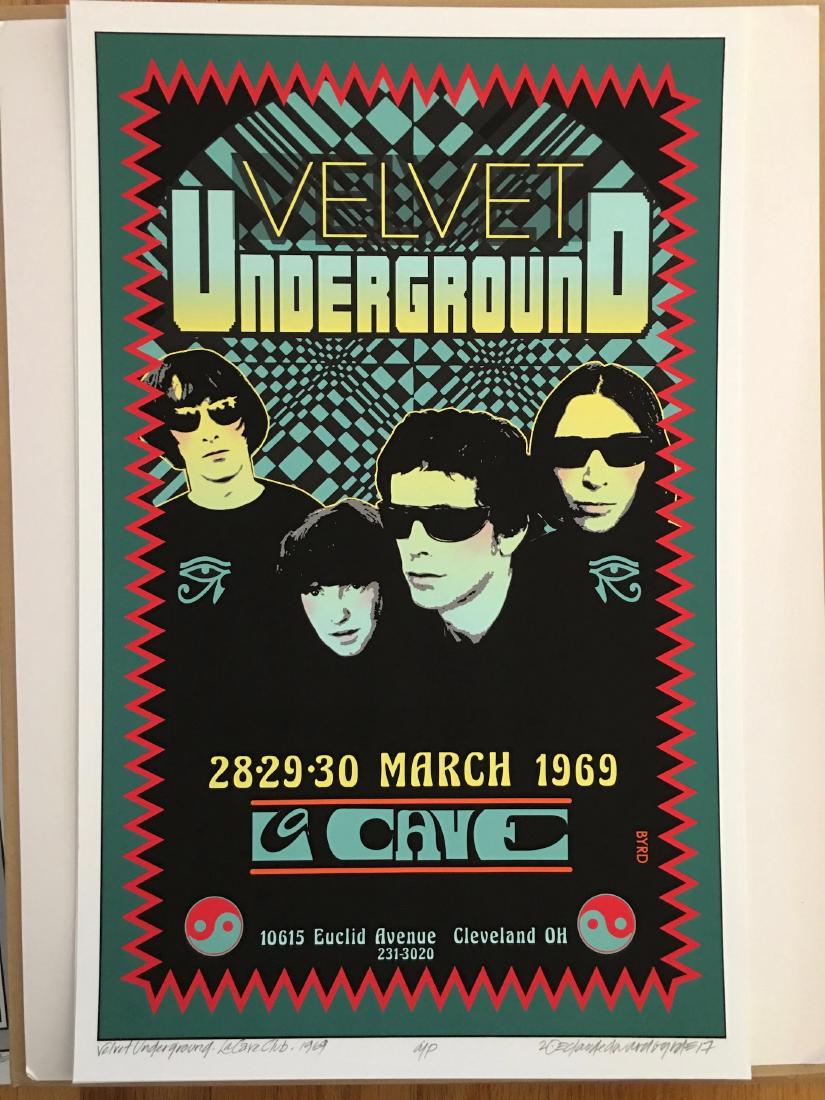 DAVID BYRD - Andy Warholâ€™s Velvet Underground with (1 of 1)