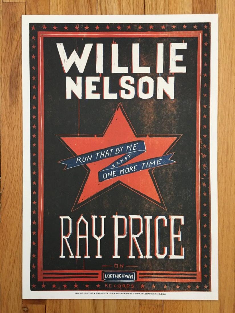 WILLIE NELSON POSTER (1 of 1)
