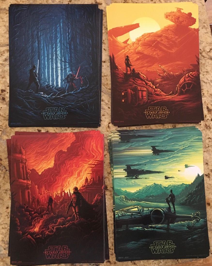 STAR WARS The Force Awakens Complete SET of 4 IMAX (1 of 1)