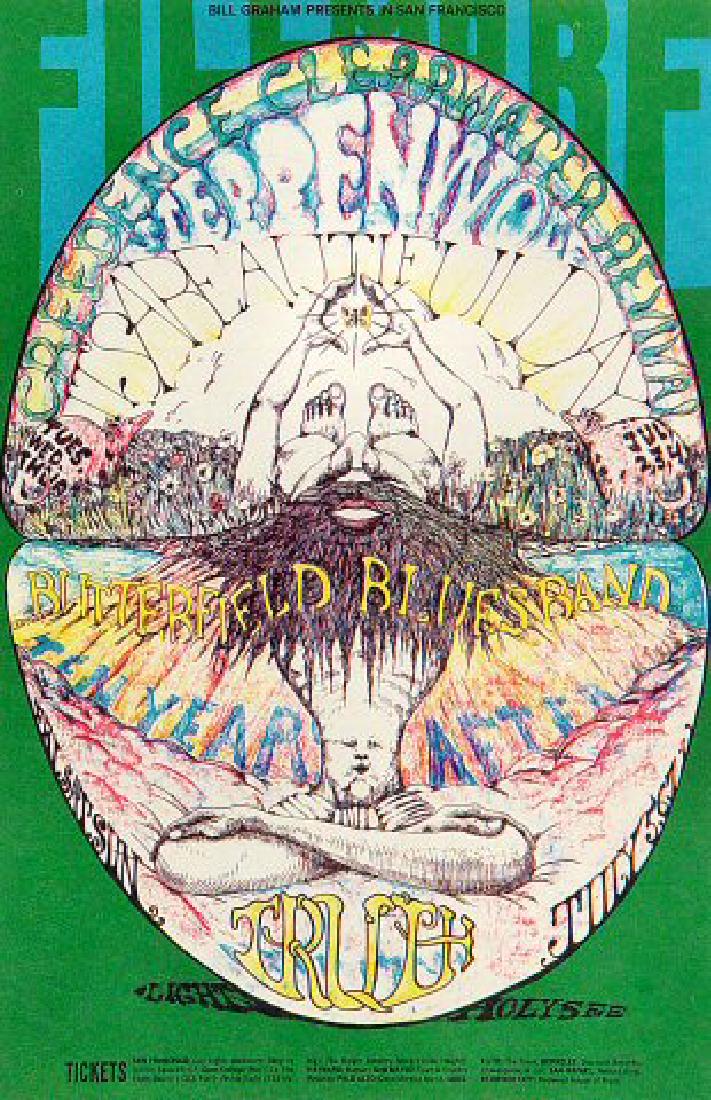 Creedence Clearwater Revival Postcard - BG127 (1 of 1)