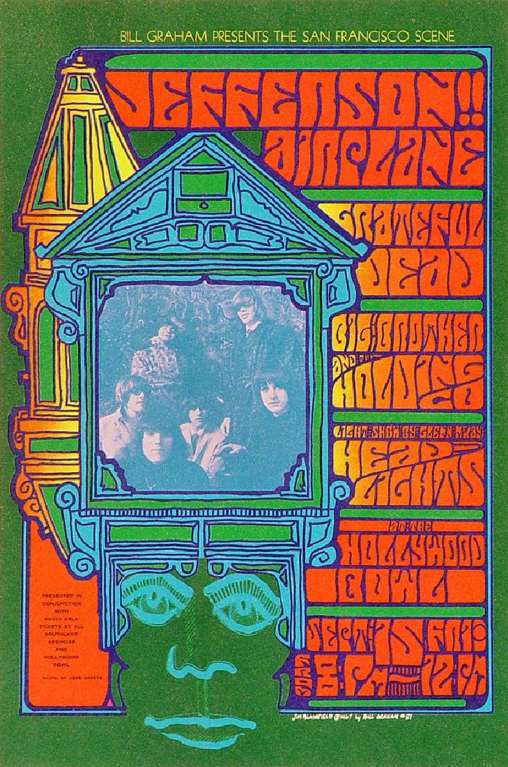 Jefferson Airplane Handbill - BG81 (1 of 1)