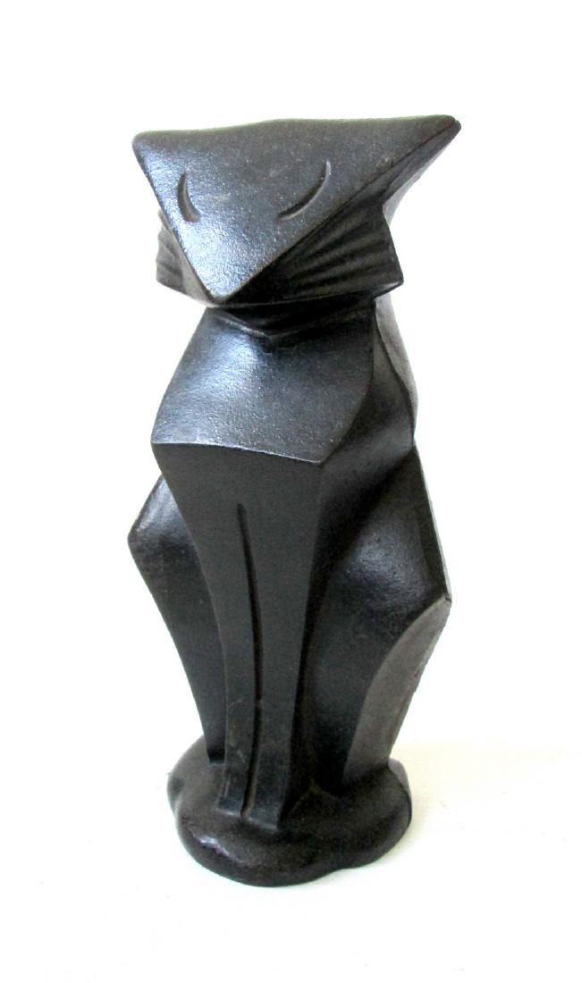 Rare Hubley "Modernistic Cat" Doorstop (1 of 9)