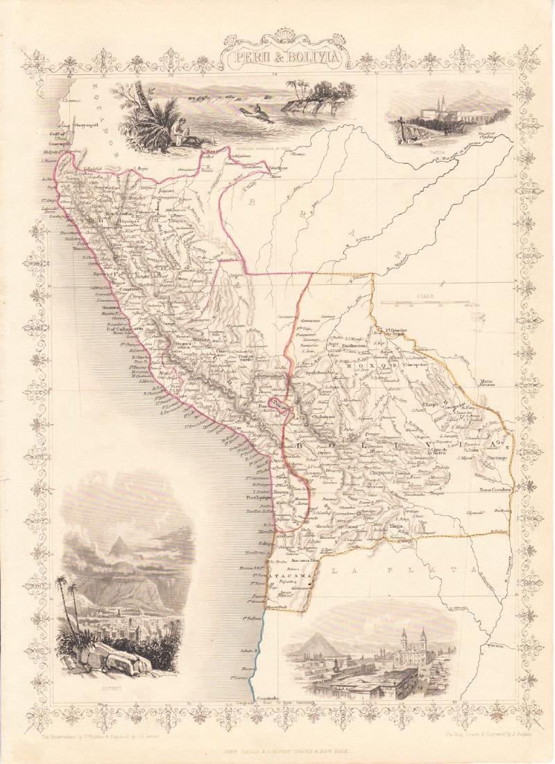 Tallis / Rapkin: Peru, Bolivia (1 of 1)