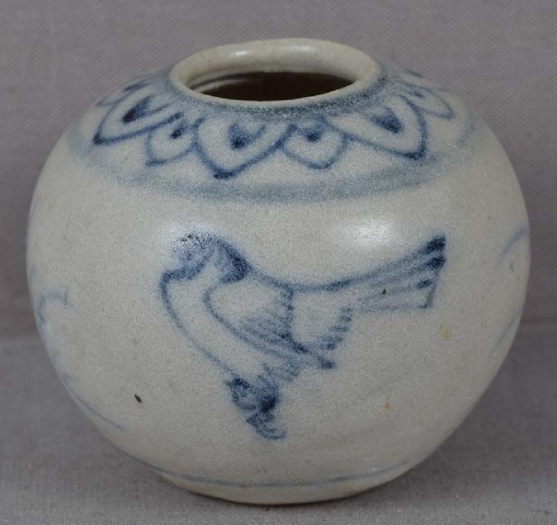 15c Vietnamese ceramic Hoi An shipwreck JAR BIRDS (1 of 6)