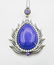 Sterling Silver Necklace and Imperial Designed Pendant