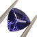 1.35 ct Trillion IGI Certified Tanzanite - No Reserve - 7