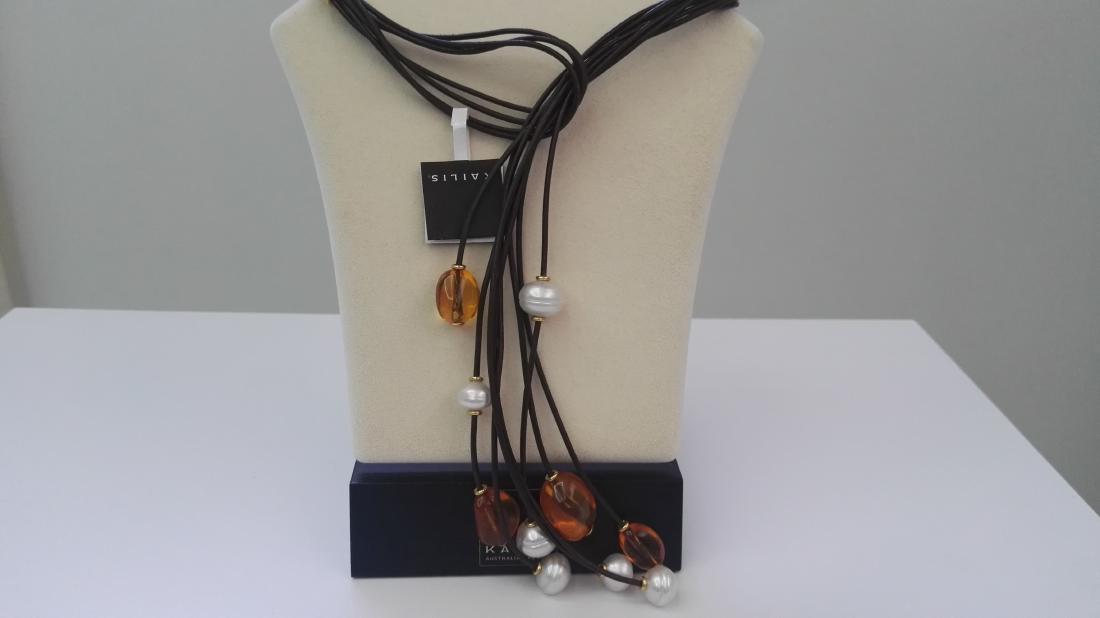 Lariat Necklace South Sea Pearls (1 of 3)