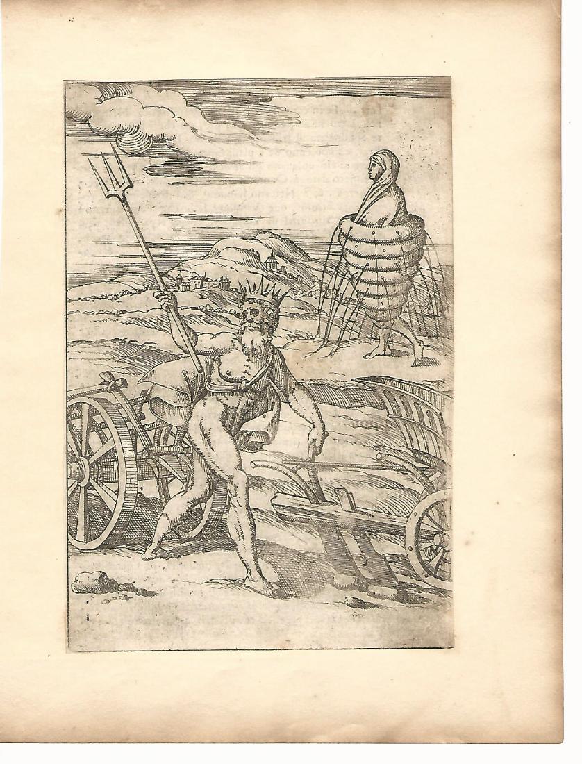 1587 Engraving Vincenzo Cartari Mythology (1 of 1)