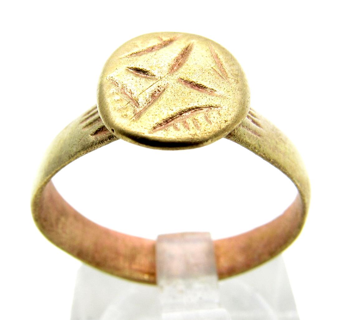 Crusaders Seal Ring with Star of Bethlem (1 of 3)