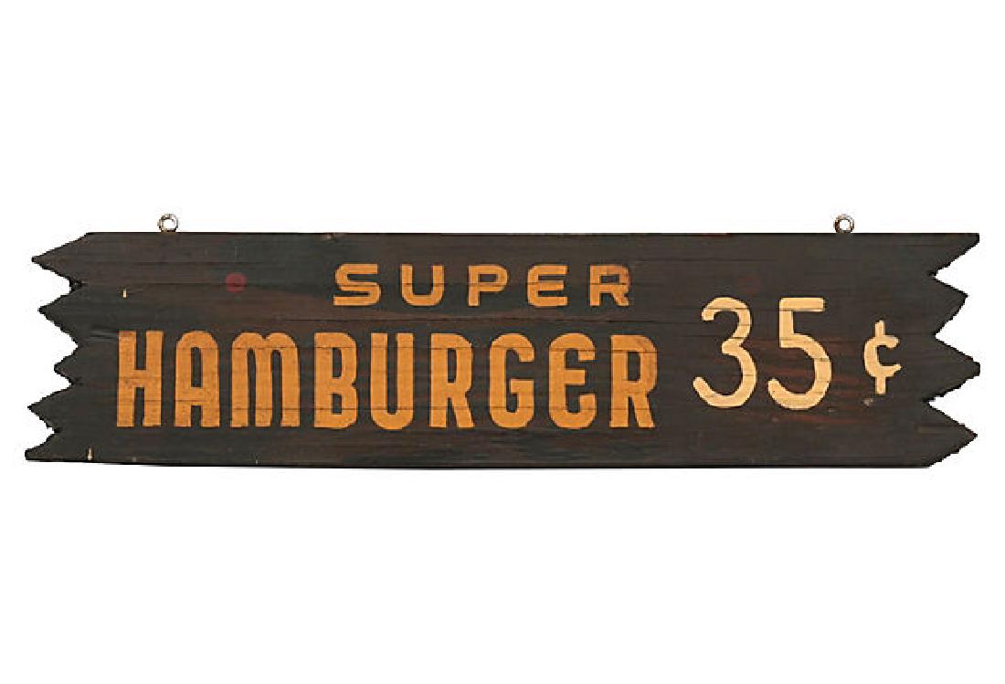 Super Hamburger Sign (1 of 2)