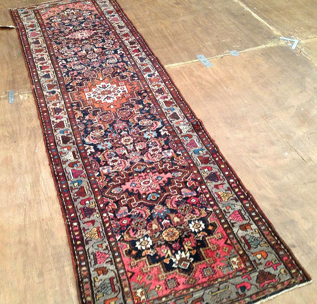 Antique Persian Malayer Runner Rug 9.6x2.8 (1 of 4)