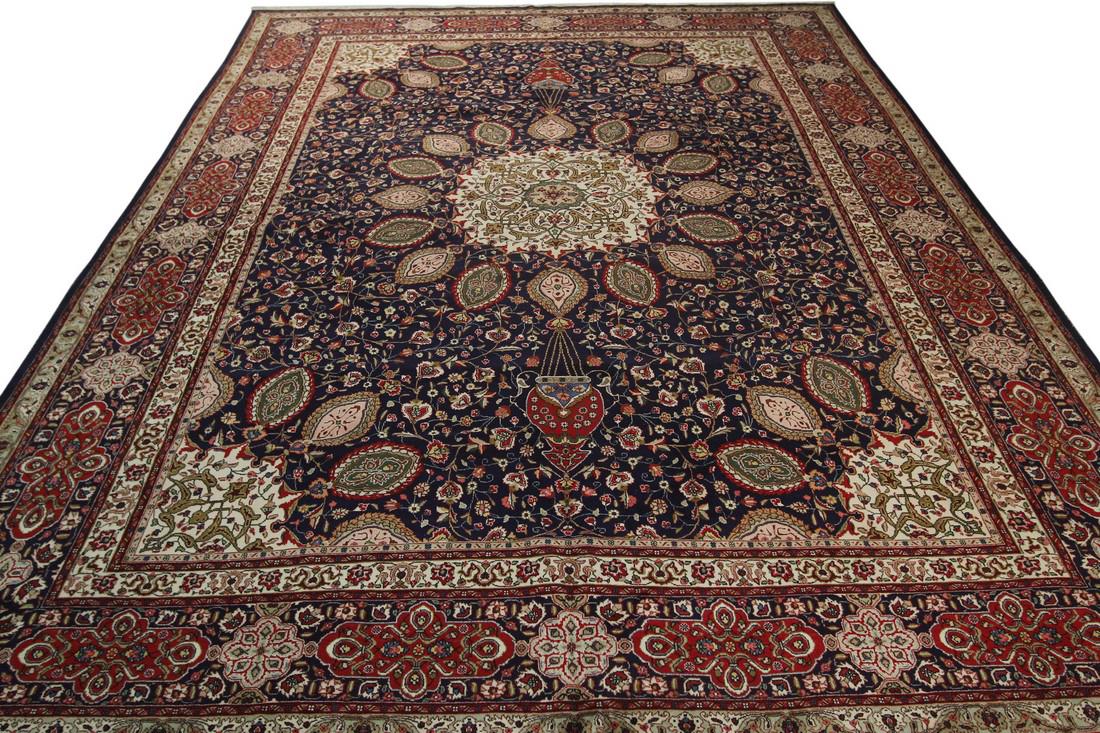Persian Tabriz Victoria Albert Design Rug 10x13 (1 of 10)