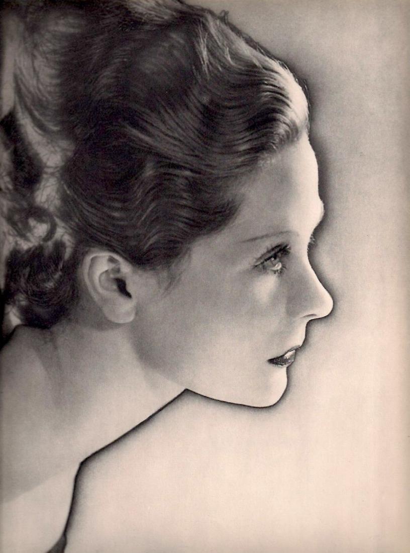 MAN RAY - Portrait of Princess Paley - Solarized: Artist: MAN RAY Print Title: Portrait of Princess Paley - Solarized Medium: Sheet-fed Gravure Printing Date: 1938 Printed: France Image size approx. 8.5 x 11.5 inches Man Ray, original name Emmanuel R
