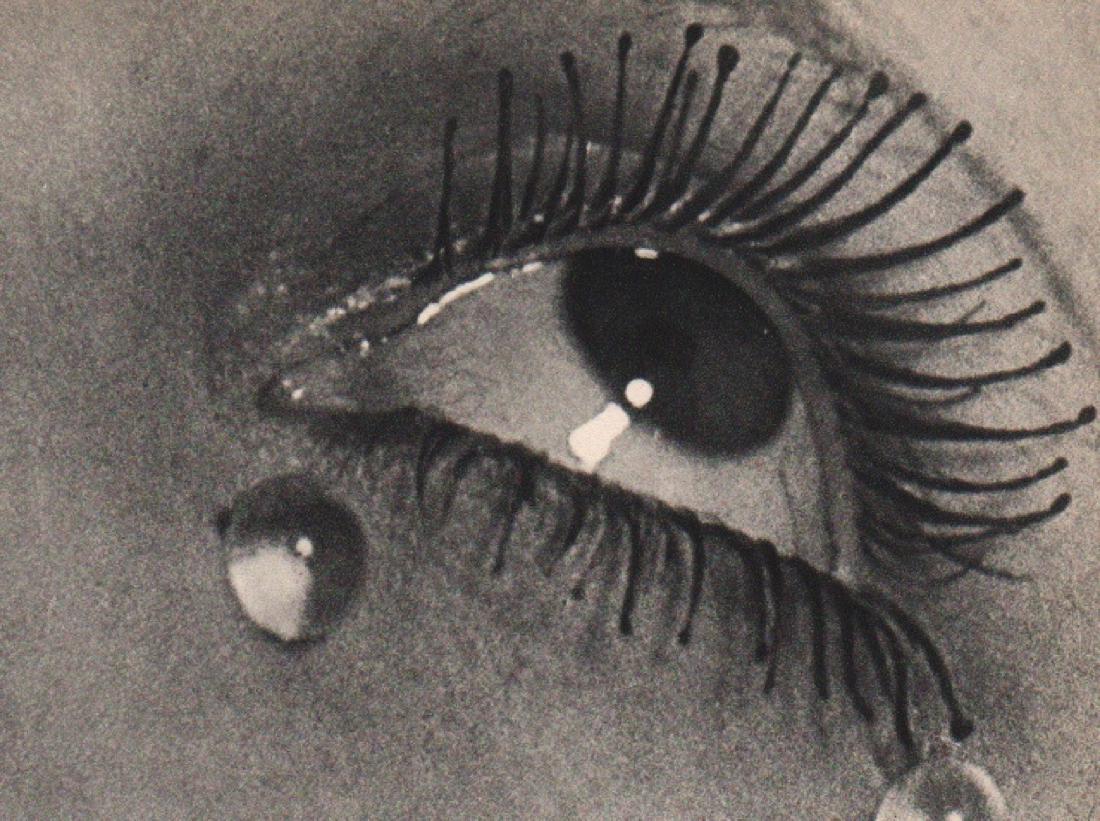 MAN RAY - Larmes de Verre (Glass Tears): Artist: MAN RAY Print Title: Larmes de Verre (Glass Tears) Medium: Sheet-fed Gravure Printing Date: 1934 Printed in France Image size approx. 7.75 x 6 inches Man Ray, original name Emmanuel Radnitzky,