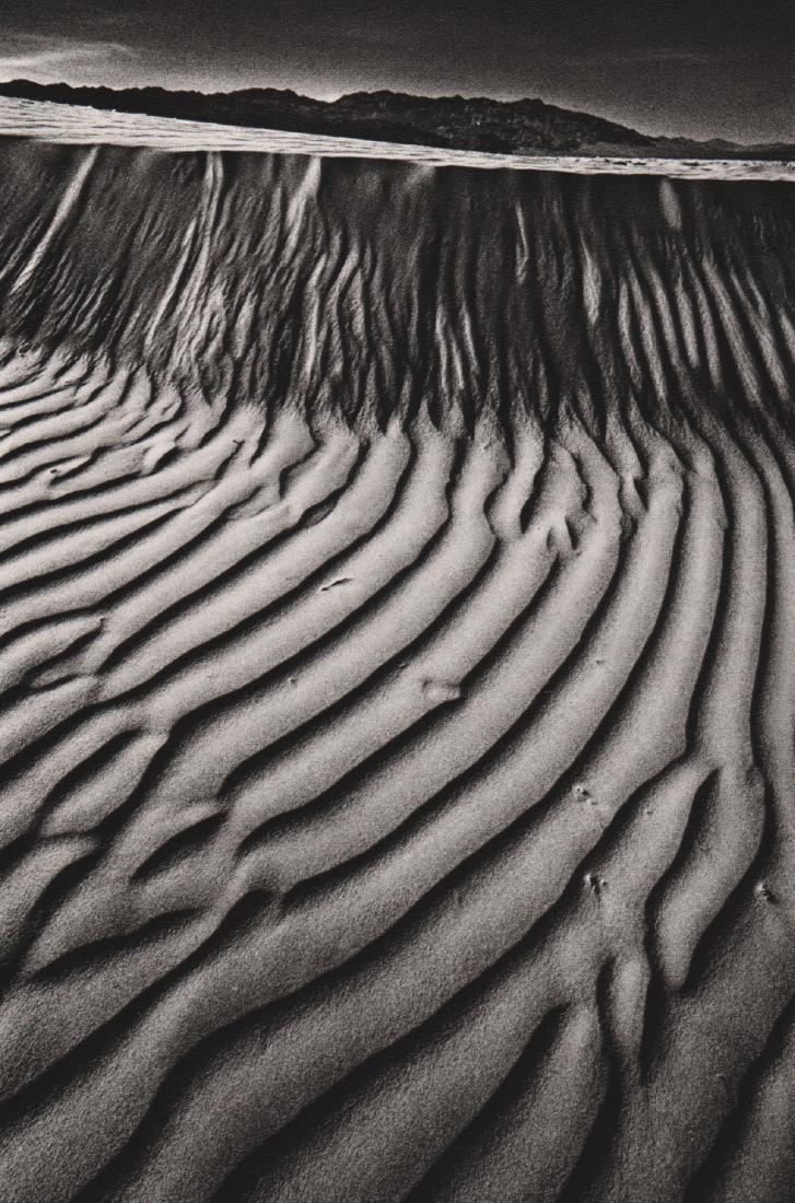 JEANLOUP SIEFF - Death Valley 1977: Artist: JEANLOUP SIEFF Print Title: Death Valley 1977 Medium: Sheet-Fed Gravure Printed: France Printing Date: 1983 Image Size: 5.75 x 8.75 inches Jeanloup Sieff(1933-2000) was a French photographer b