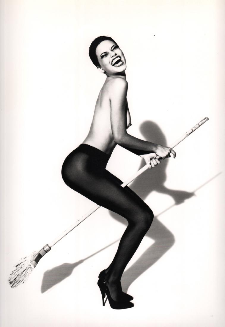 ELLEN VON UNWERTH - Adrian Lima for 'Wicked': Artist: ELLEN VON UNWERTH Print Title: Adrian Lima for 'Wicked' 1997 Medium: Photolithograph Printing Date: 1999 Printed in Germany Image size approx. 13 x 17.5 inches Ellen Von Unwerth is a photograp