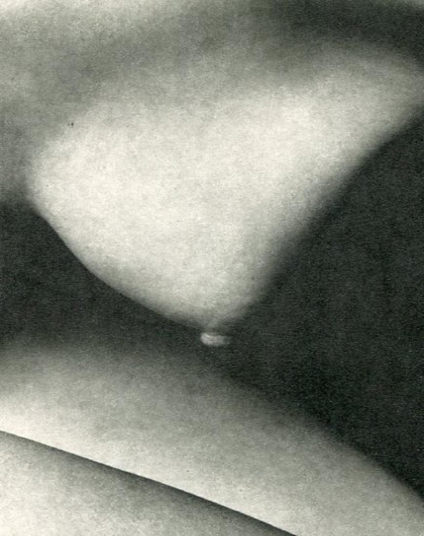 EDWARD WESTON - Breast: Artist: EDWARD WESTON Print Title: Breast Medium: Sheet-fed Gravure Printing Date: Early 1957 Printed in the USA Image Size: 4.25 x 5.5 inches Edward Henry Weston was a 20th-century American photograp