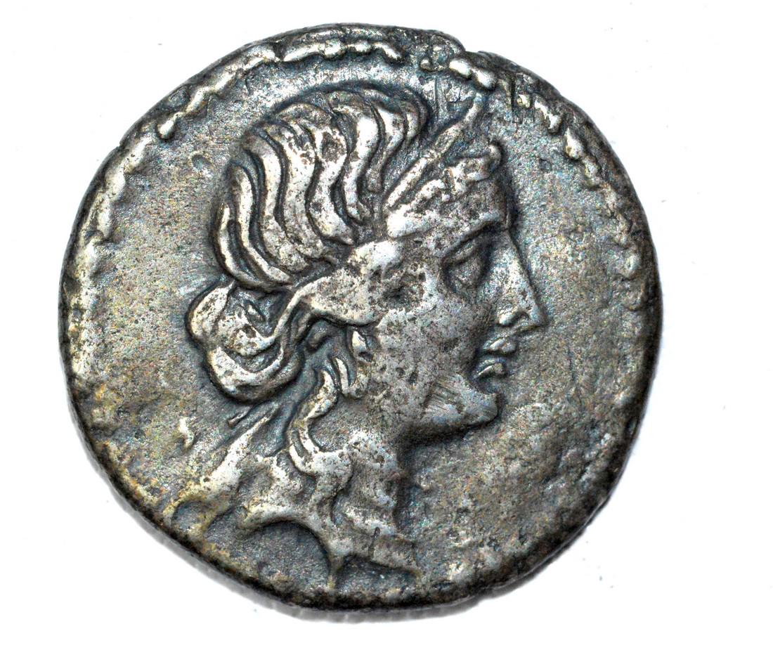 Rare Denarius of Julius Caesar (1 of 2)