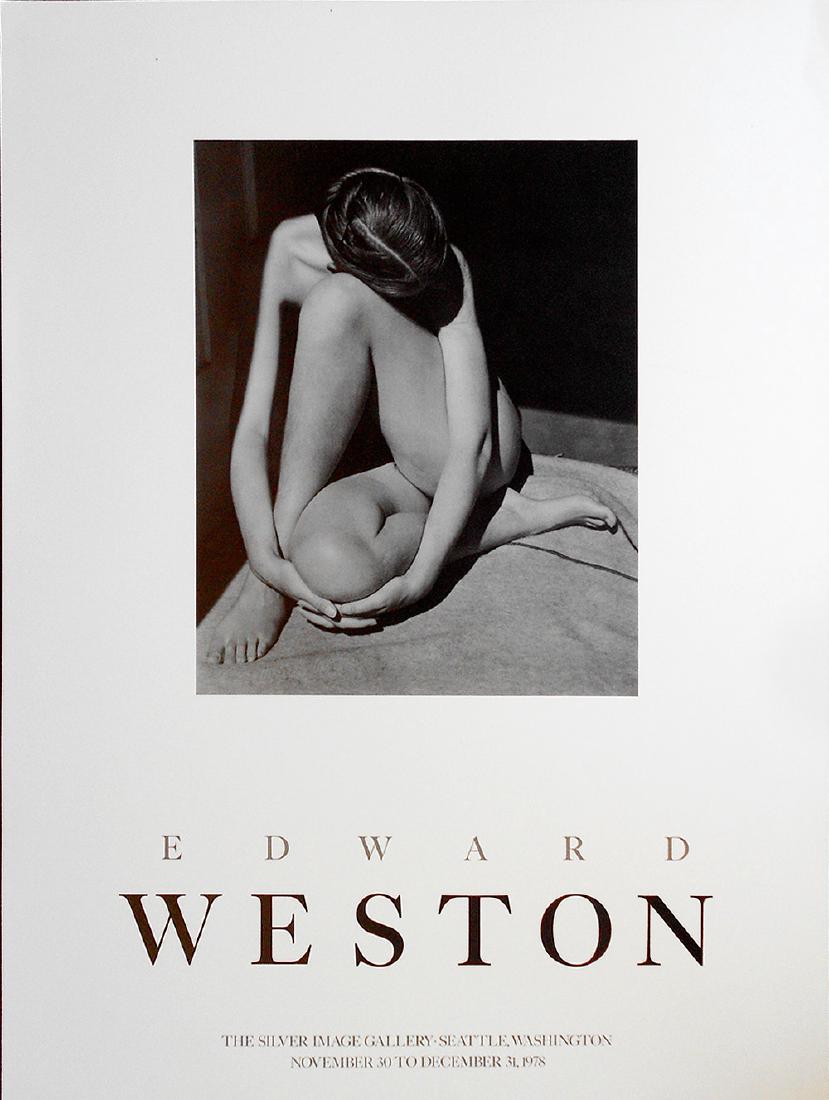 Poster Edward Weston photograph: Nude (1936): Poster from Weston photograph: Nude (1936) Weston, Edward. original Seattle: Silver Image Gallery. November 30, 1978. Edward Henry Weston (March 24, 1886 – January 1, 1958) was a 20th-century Americ