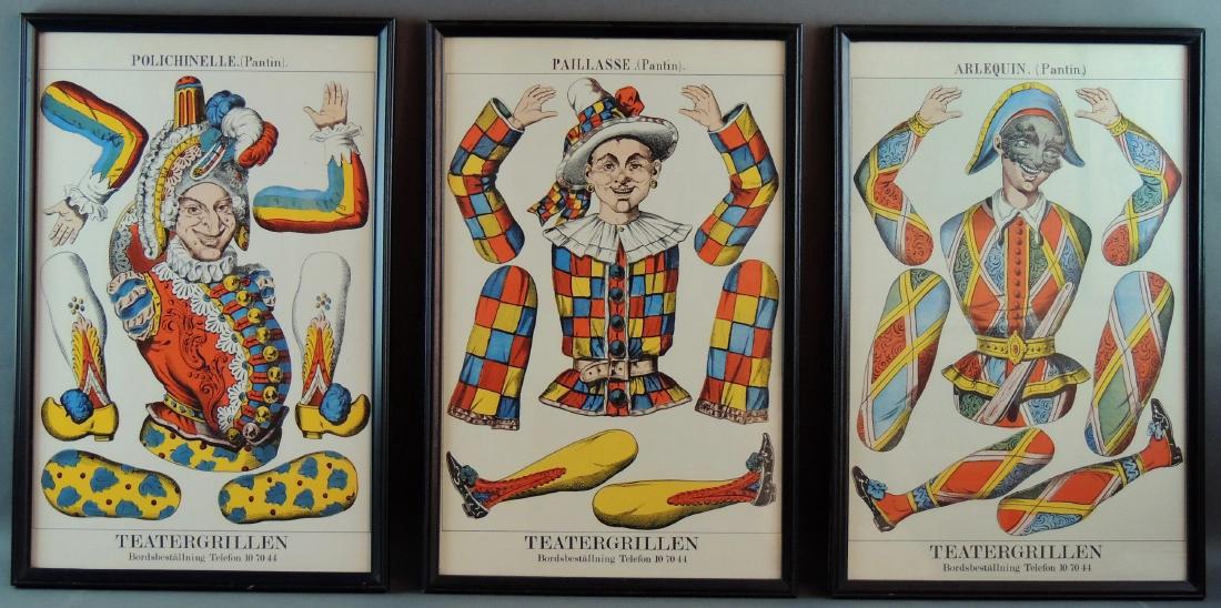 Pantin Chromo Lithograph Art Set (1 of 9)