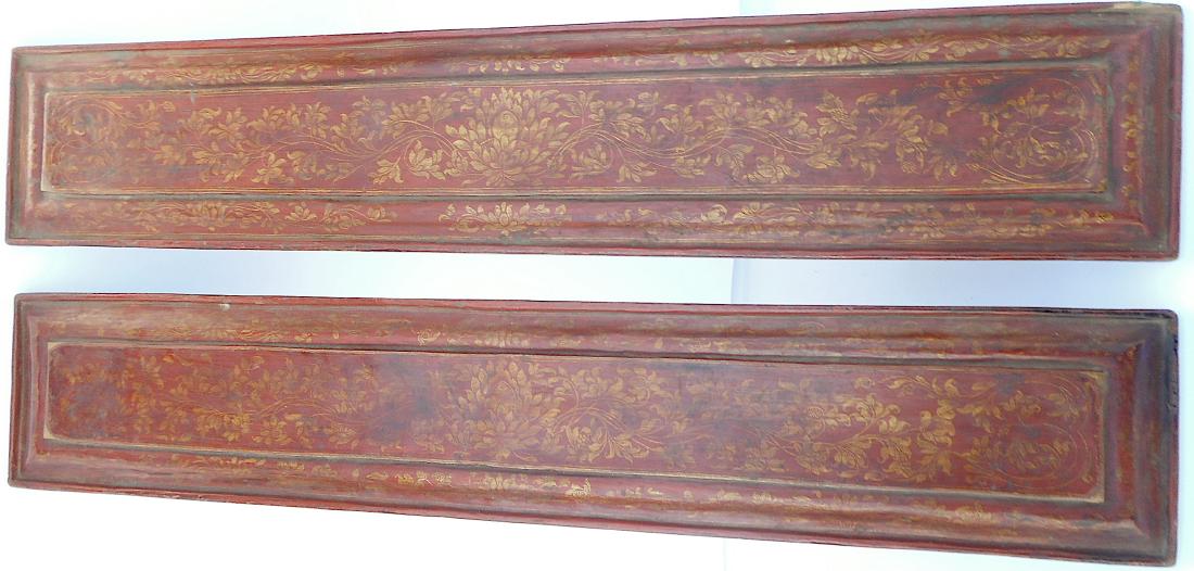 Antique Tibetan Wood Book Cover Set (1 of 10)