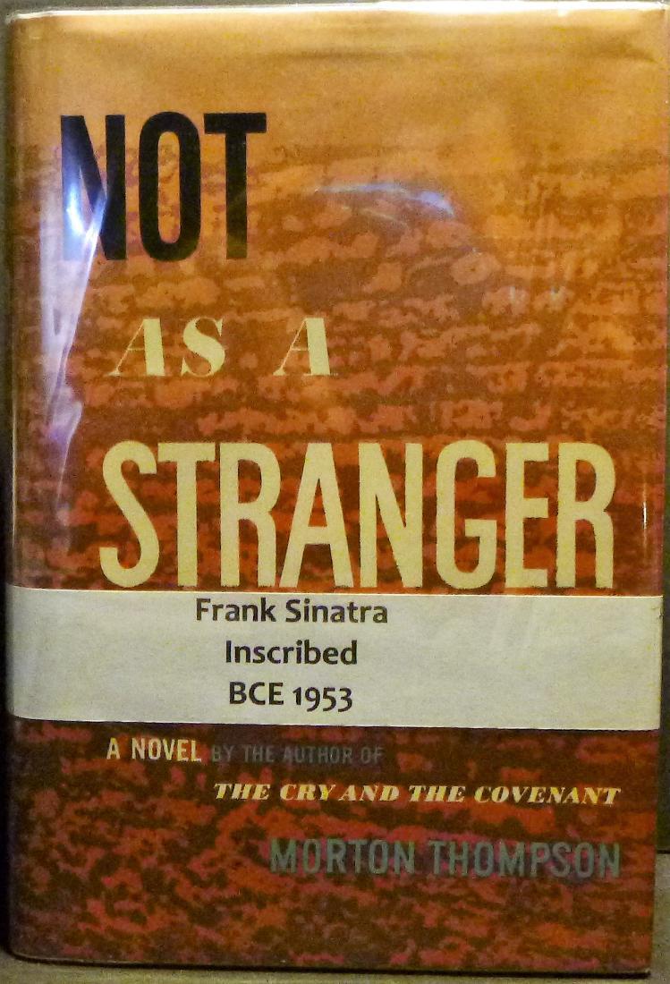 Not as a Stranger- Inscribed by Frank Sinatra (1 of 6)