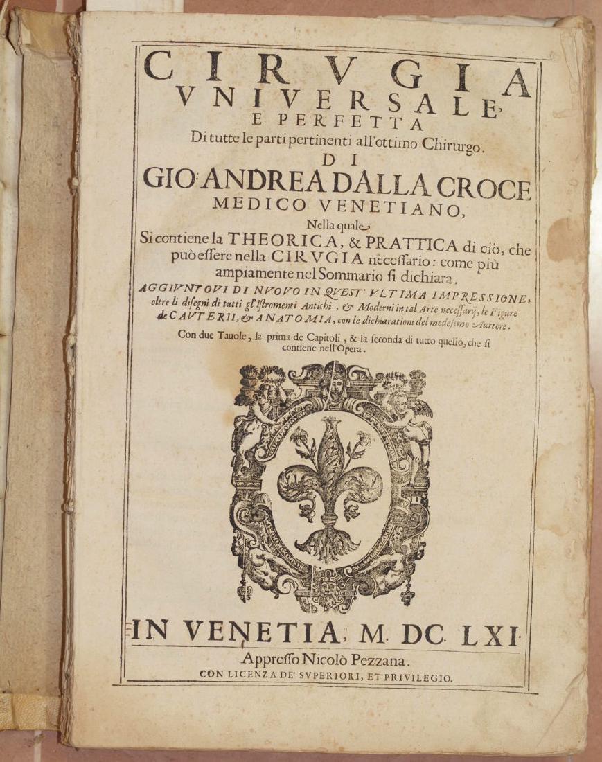 CIRUGIA UNIVERSALE E PERFETTA Surgery Medicine 1661 (1 of 9)