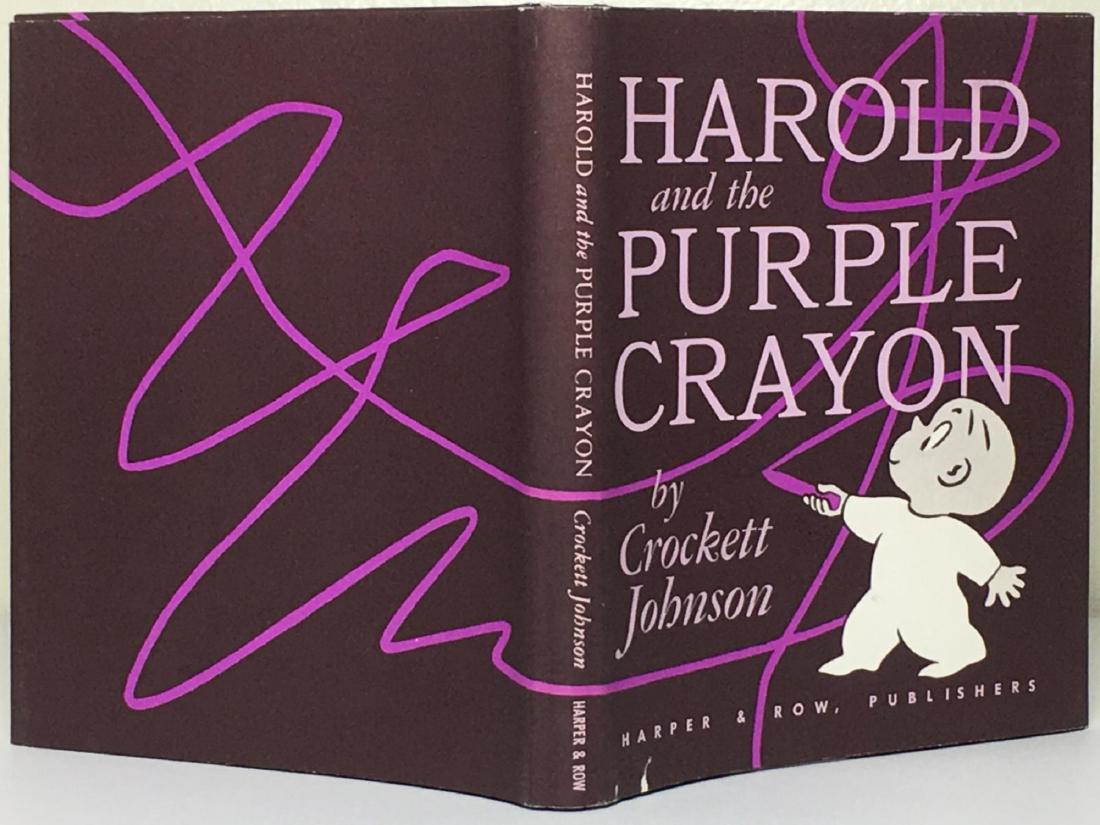 Harold & Purple Crayon Crockett Johnson Signed (1 of 5)