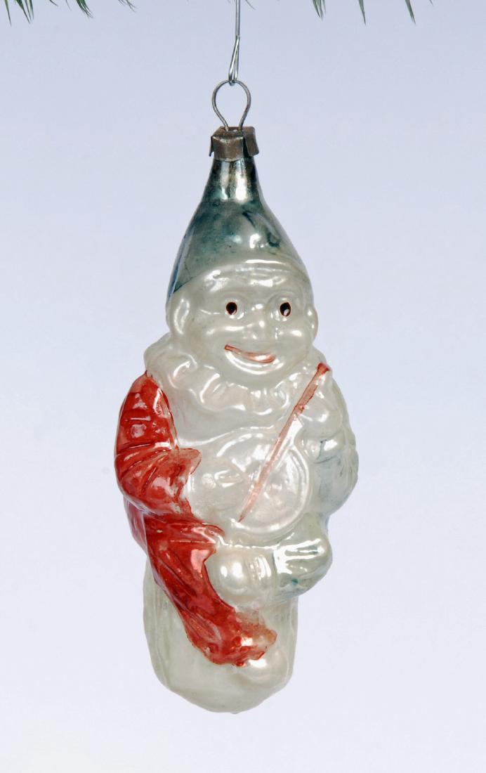 Clown Blown Glass Antique Christmas Ornament (1 of 2)