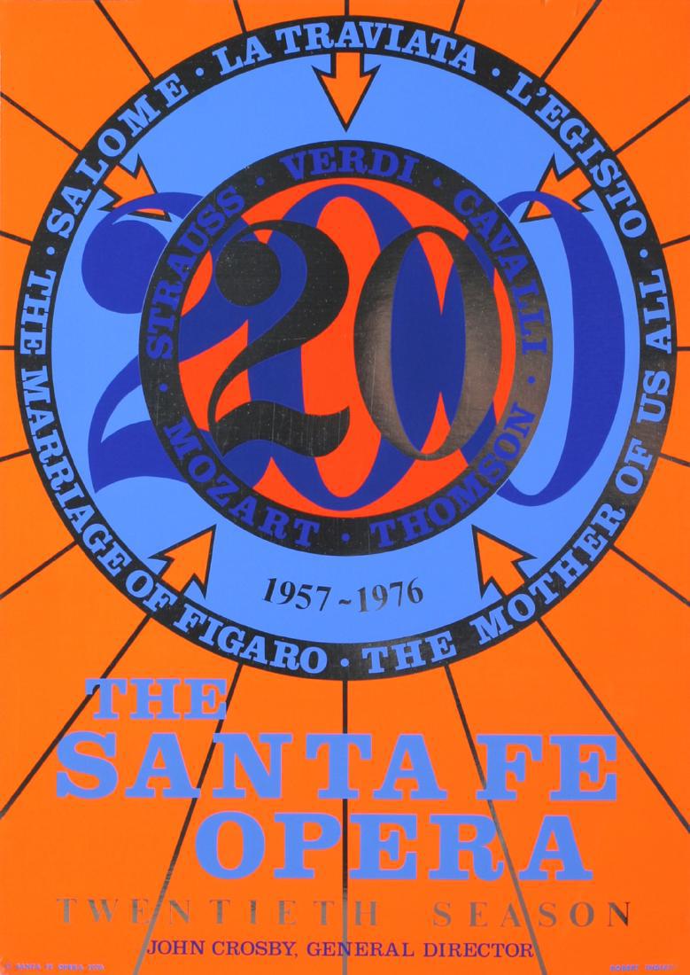 Robert Indiana Serigraph The Santa Fe Opera (1 of 1)