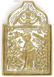 Our Lady of Joy to all Sufferers Russian Metal Icon