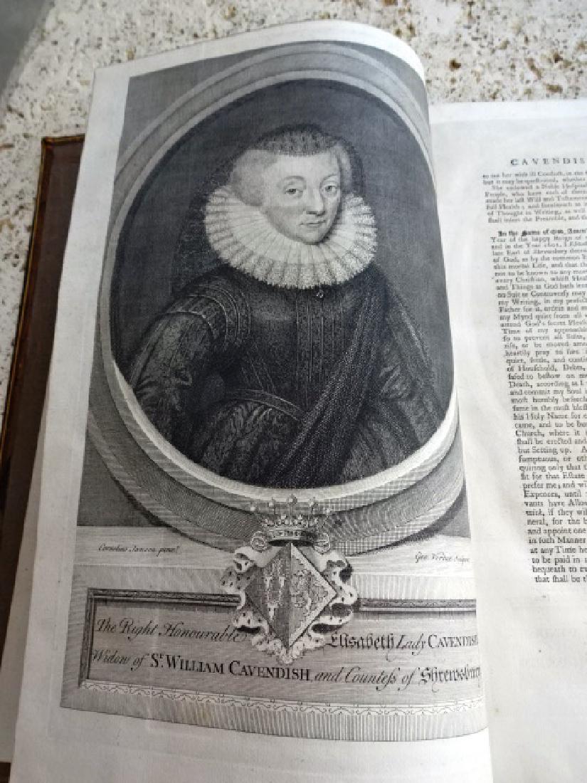 1752 Historical Collections Noble Families Engravings (1 of 5)