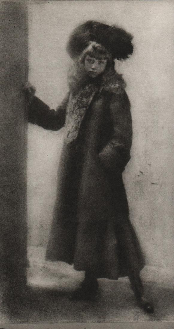 ROBERT DEMACHY - Young Lady: Artist: ROBERT DEMACHY Print Title: Young Lady Medium: Sheet-Fed Gravure Printed in 1965 Printed in France Image Size: 3.5 x 6 inches Robert Demachy(1859–1936) was a prominent French Pictorial photo