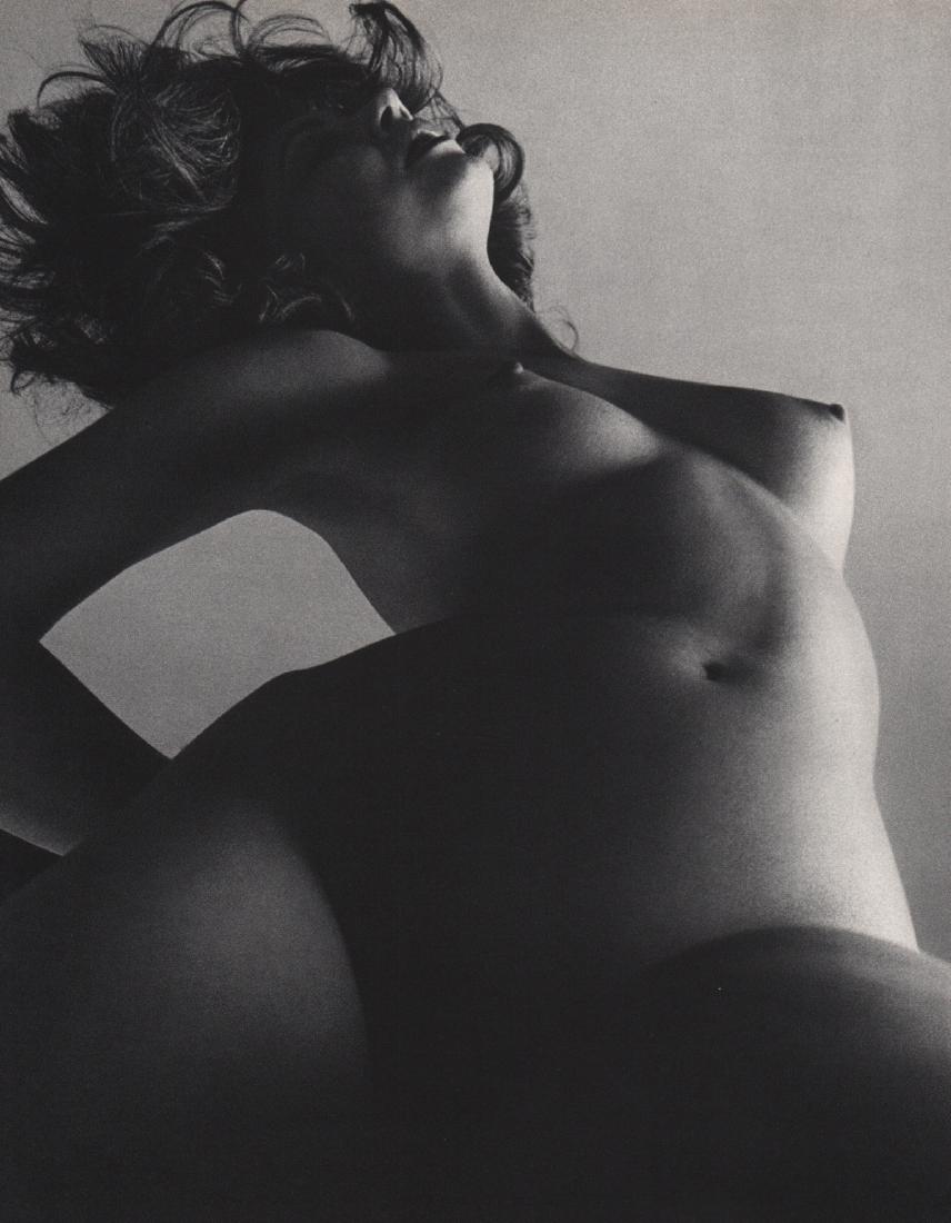 JOHN RAWLINGS - Nude Model: Artist: JOHN RAWLINGS Print Title: Nude Model Medium: Sheet-fed Gravure Printing Date: 1966 Printing Location: Switzerland Image Size: 9 x 11.5 inches John Rawlings(1912-1970) was a Conde Nast Publica