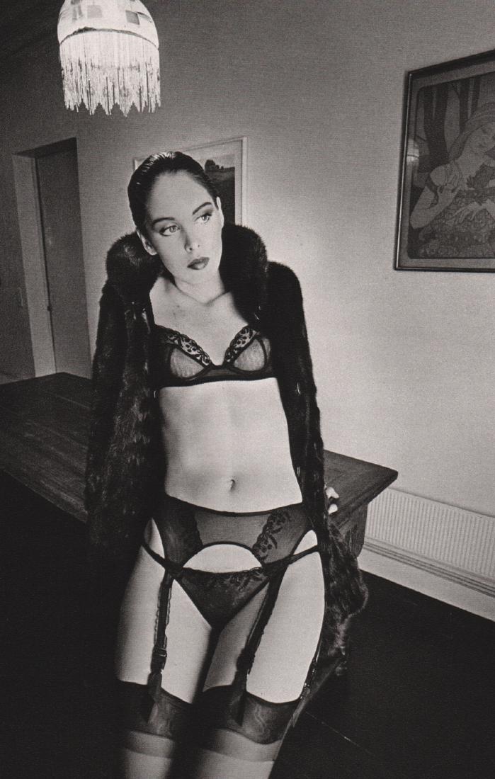 JEANLOUP SIEFF - Fashion Photo: Artist: JEANLOUP SIEFF Print Title: Fashion Photo Medium: Sheet-Fed Gravure Printed: France Printing Date: 1983 Image Size: 5.5 x 8.5 inches Jeanloup Sieff(1933-2000) was a French photographer born to