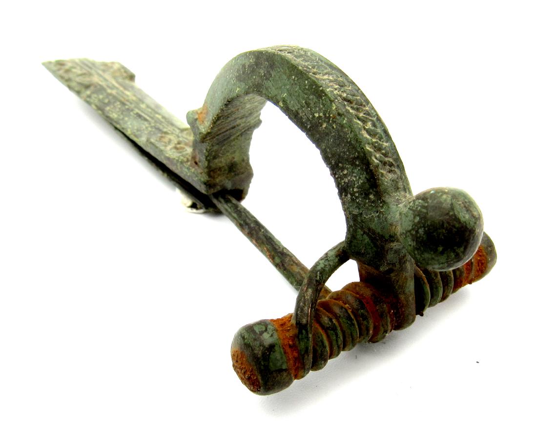 Roman Legionary Decorated Cross Bow Brooch (1 of 3)