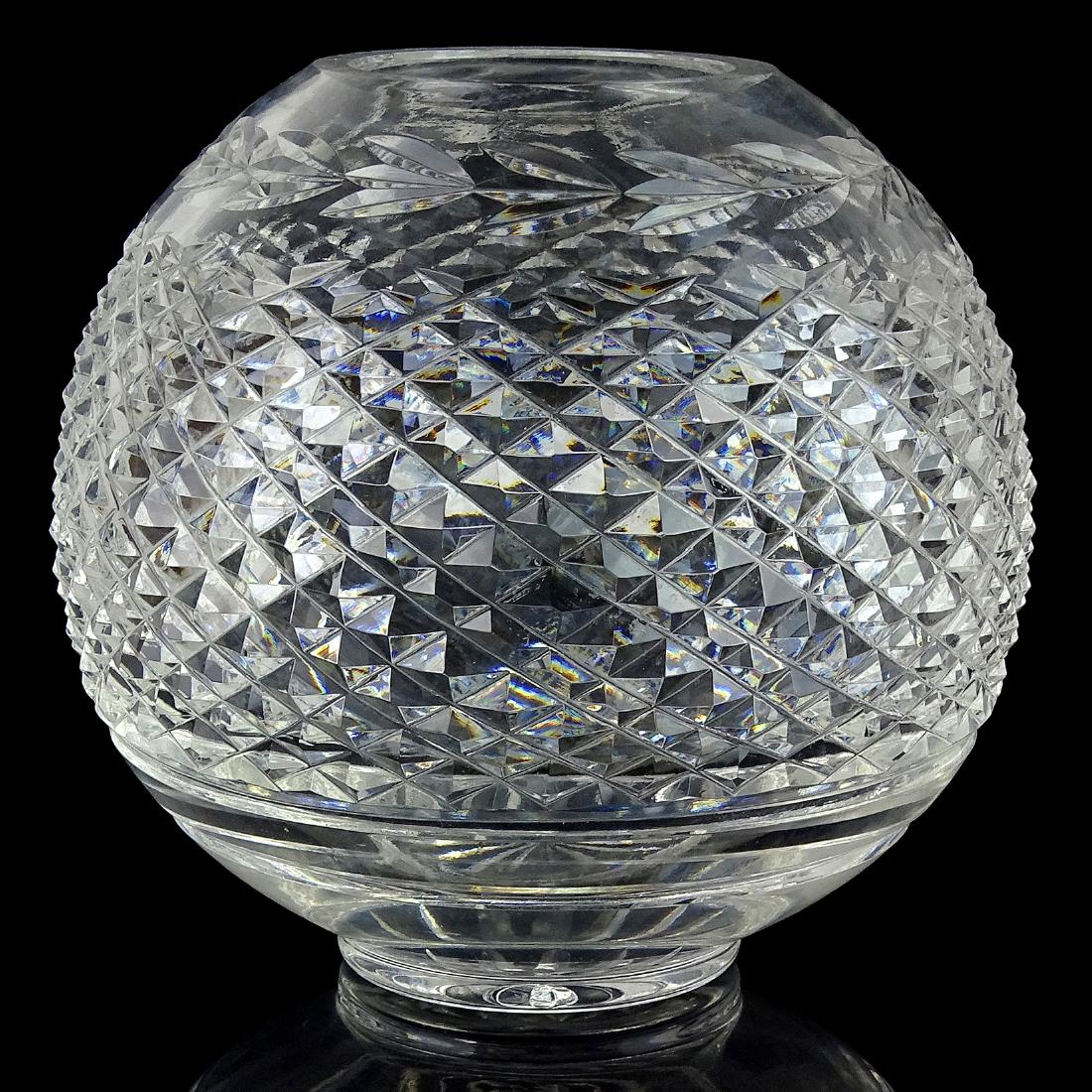 Brilliant Crystal Style Diamond Pattern Flower Vase